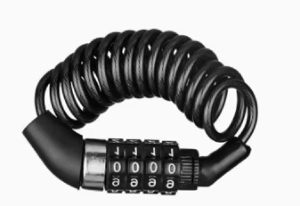 Chain Lock Combination - Motorcycle Bicycle Anti-Theft Chain 4-Digit Password