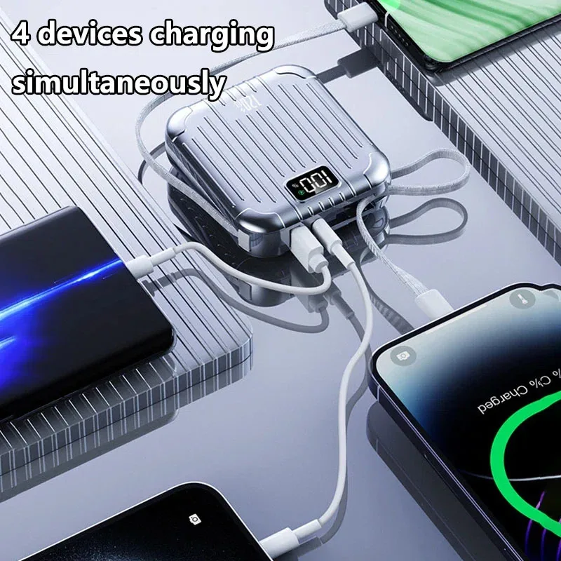50000mAh Mini Compact Convenie - đánh giá và giá Usb Charger Dynamo