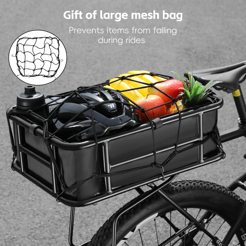 Large Capacity Bicycle Rear Ba - đánh giá và giá Cycling Commuter