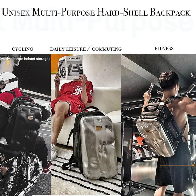 Men Women Hard Shell Water Rep - đánh giá và giá Cycling Commuter Backpack Laptop
