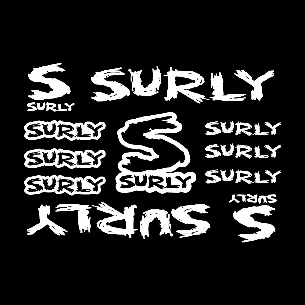 11Pcs Surly Bicycle Frame Stic - đánh giá và giá Cycling Quote