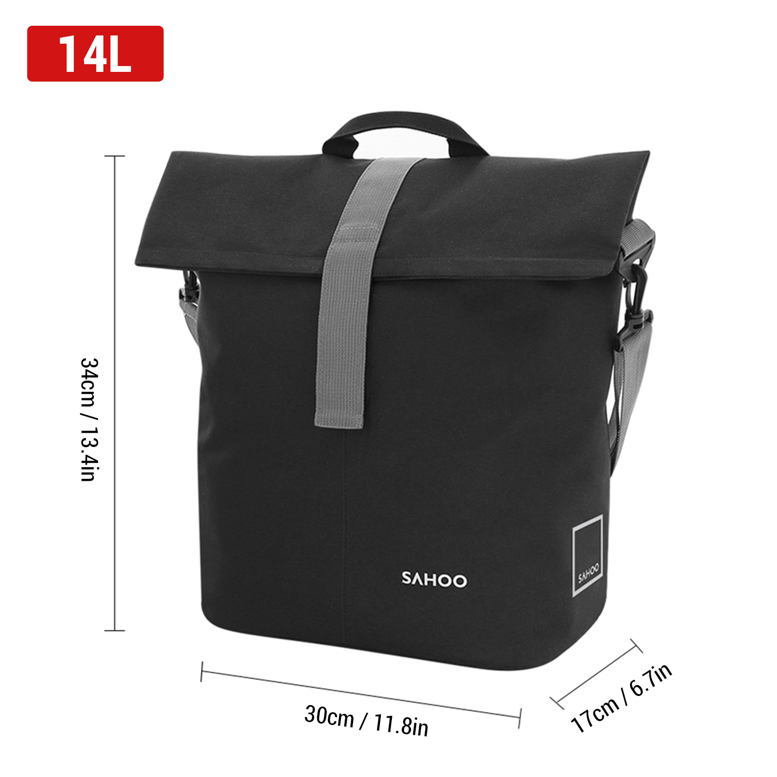 Bike Rear Seat Bag  18L/14L La - đánh giá và giá Cycling Journey