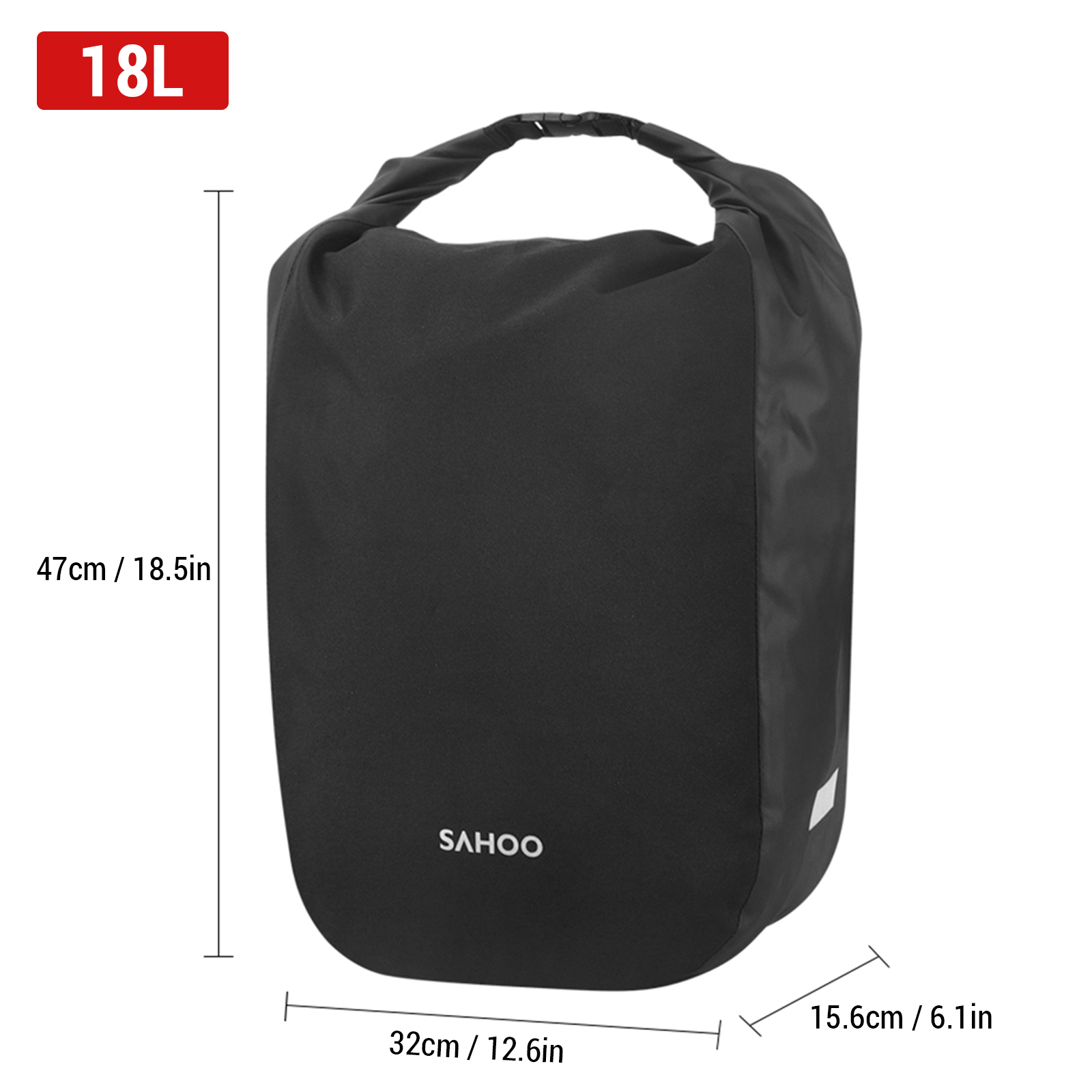 Bike Rear Seat Bag  18L/14L La - đánh giá và giá Cycling Journey