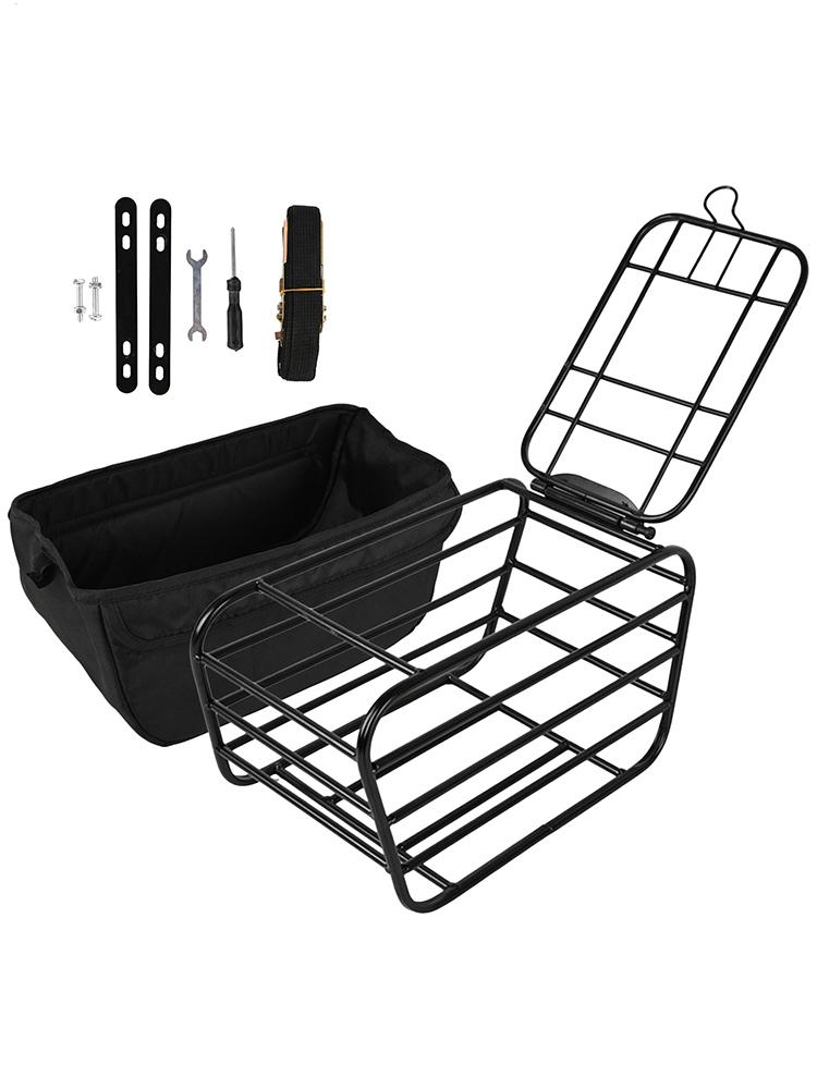 Bike Rear Basket Heavy Duty bi - đánh giá và giá Cycling Commuter