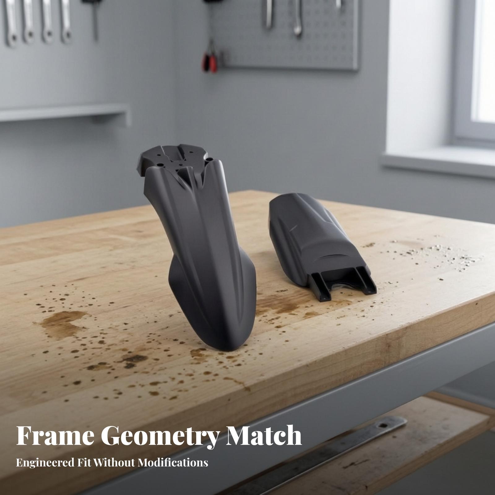 Durable Motorcycle Fender for  - đánh giá và giá Fender Mudguard Set