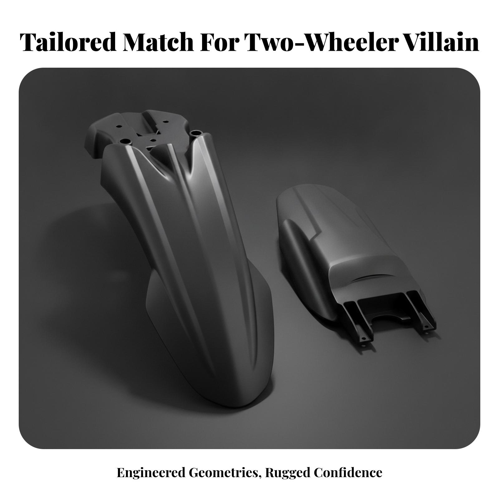 Durable Motorcycle Fender for  - đánh giá và giá Fender Mudguard Set