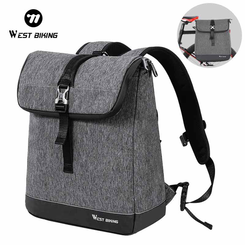 WEST BIKING Flap Roll Top Cycl - đánh giá và giá Cycling Commuter Backpack Laptop