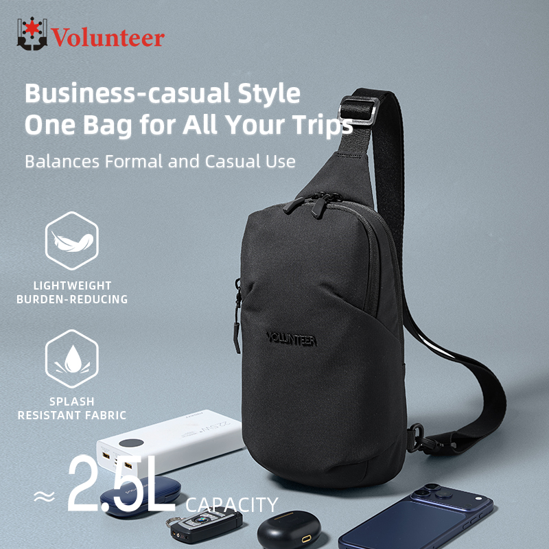VOLUNTEER 2.5L Sling Chest Bag - đánh giá và giá Waterproof Cycling Commute