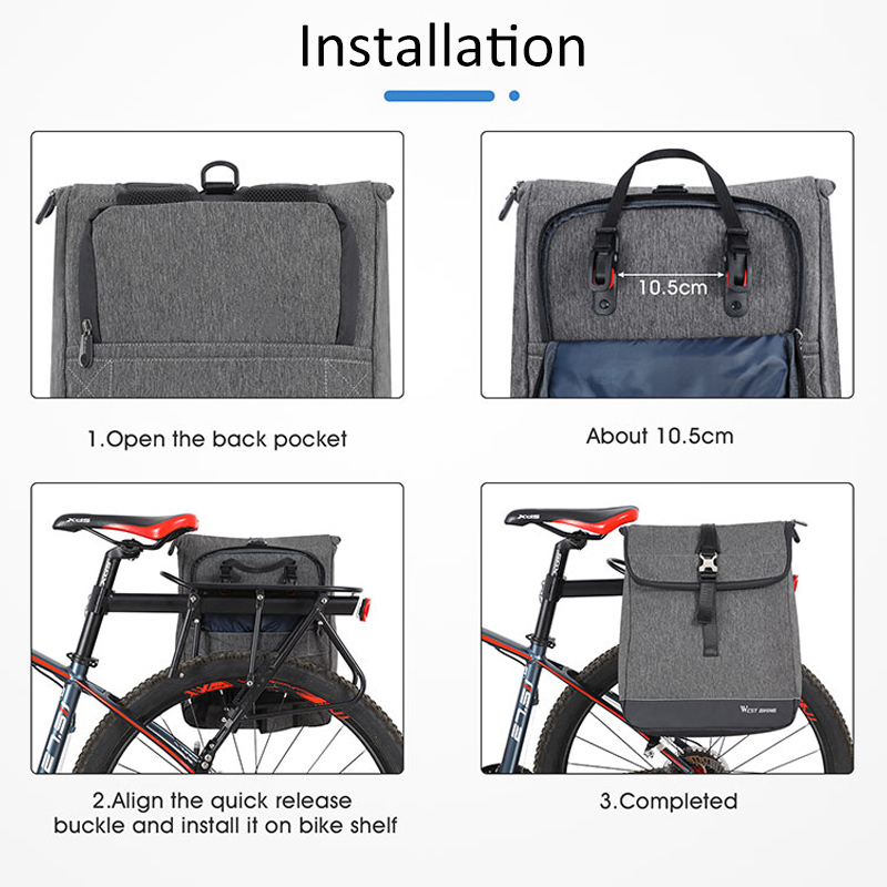 WEST BIKING Cycling Backpack W - đánh giá và giá Cycling Commuter Backpack Laptop
