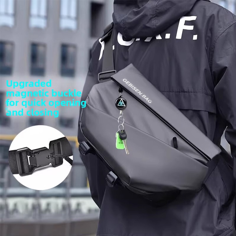 Magnetic Buckle Men Crossbody  - đánh giá và giá Cycling Commuter