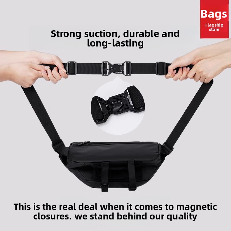 Magnetic Buckle Men Crossbody  - đánh giá và giá Cycling Commuter